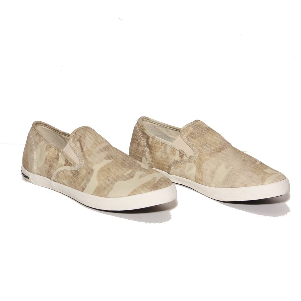 Seavees Women's Baja Canvas Slip on Sneaker Size 10